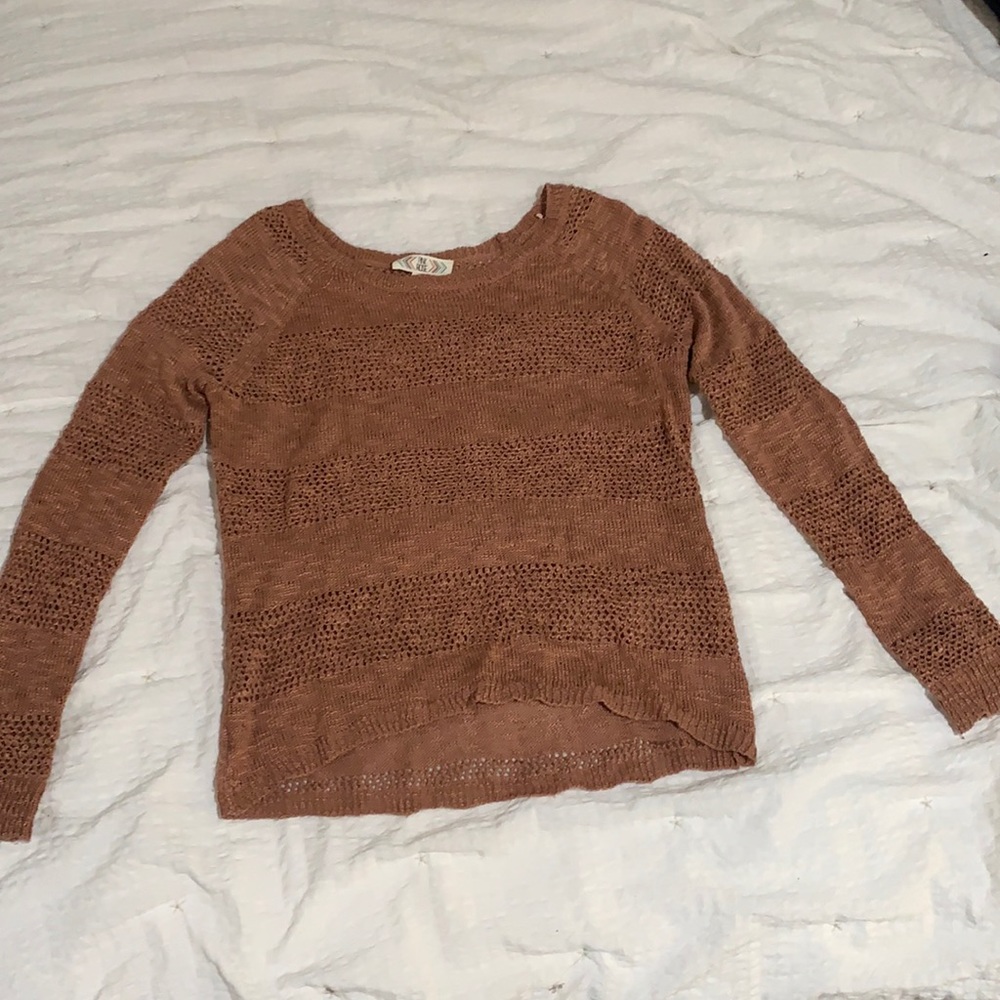 Pink sweater